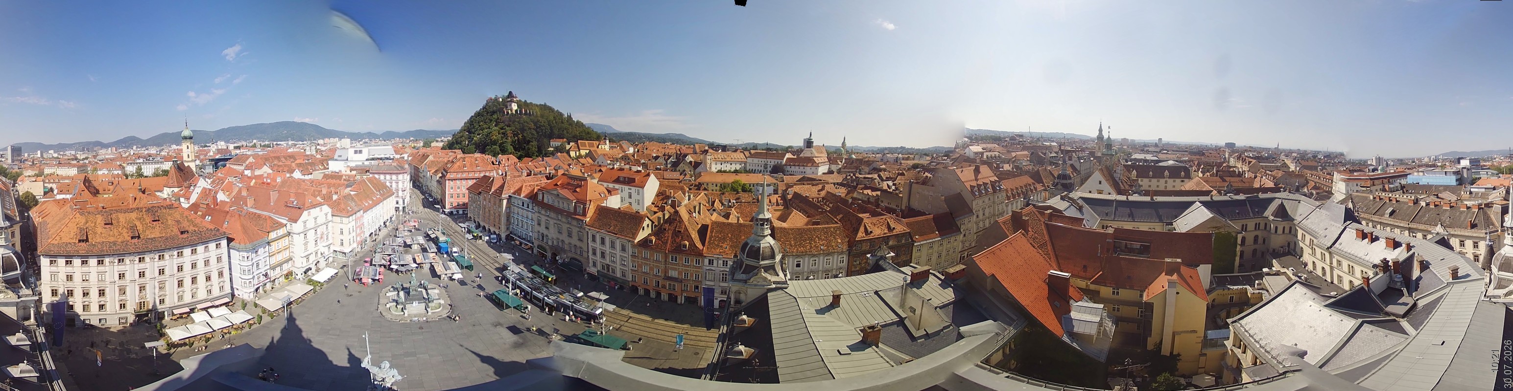 Archived image Webcam View of Graz