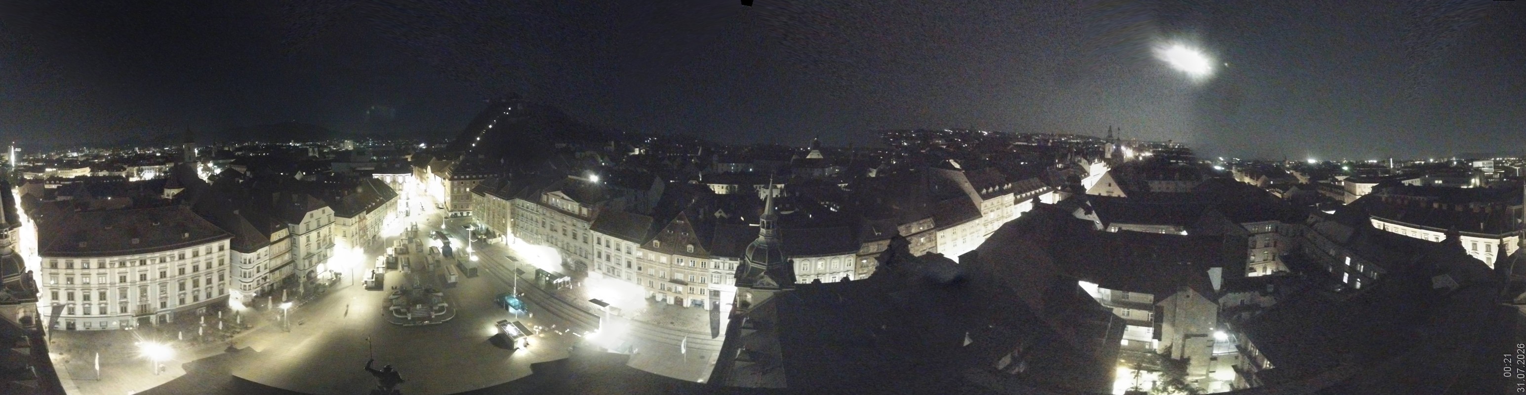 Archiv Foto Webcam Grazer Rathaus