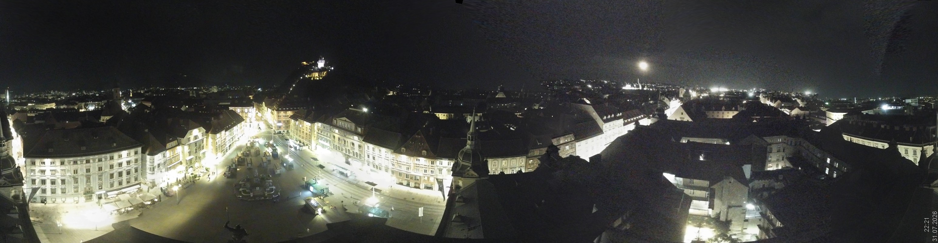 Archiv Foto Webcam Grazer Rathaus