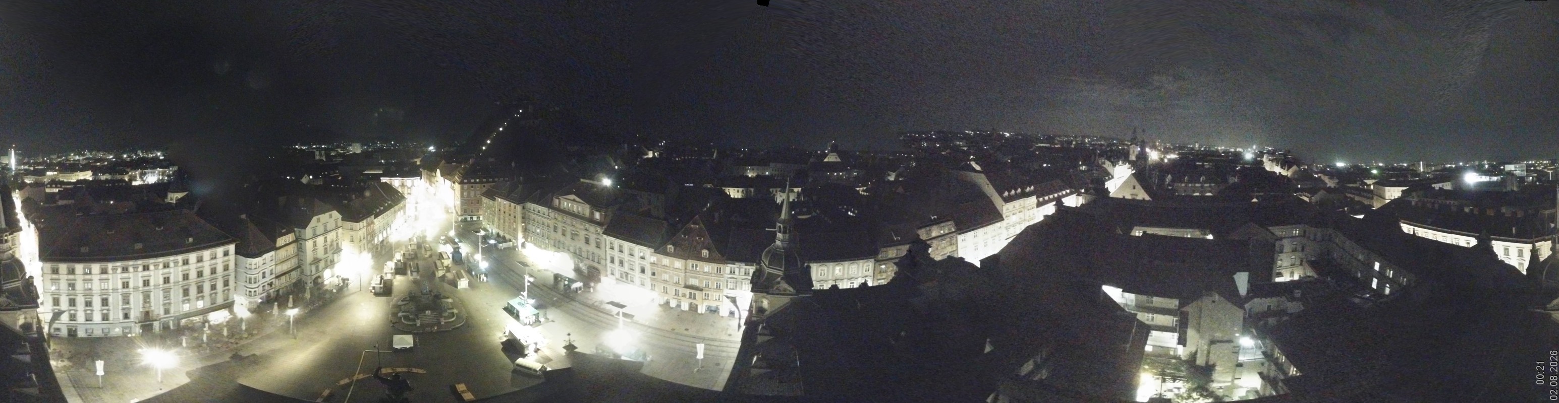 Archiv Foto Webcam Grazer Rathaus