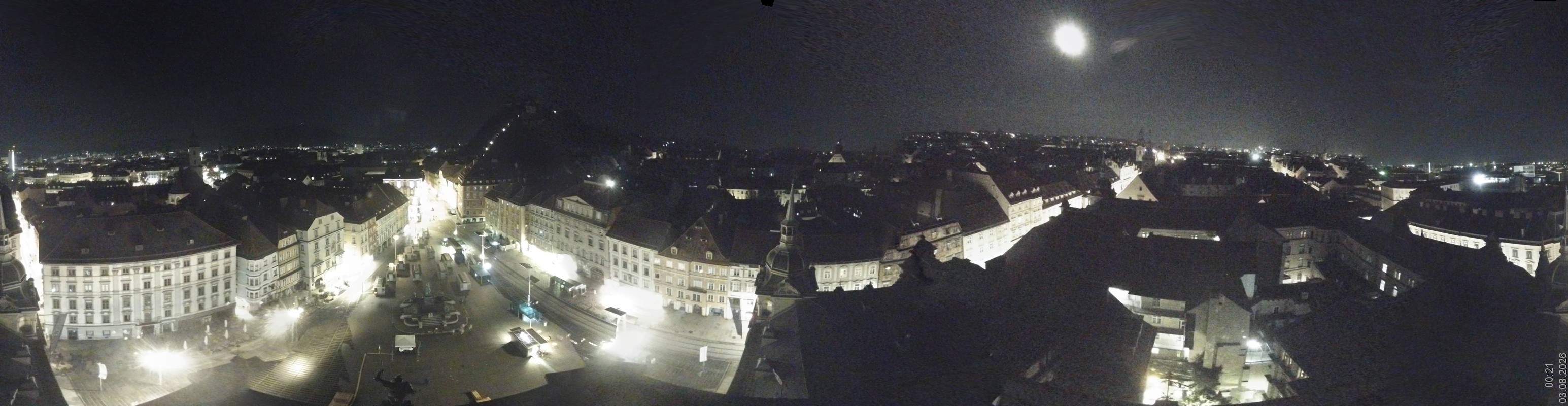 Archiv Foto Webcam Grazer Rathaus