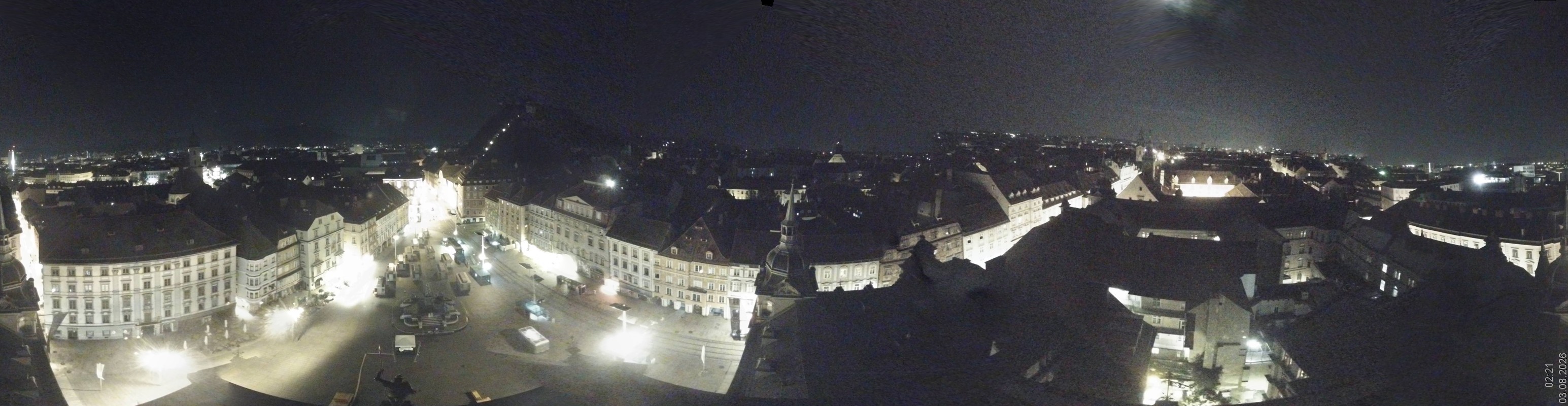 Archiv Foto Webcam Grazer Rathaus
