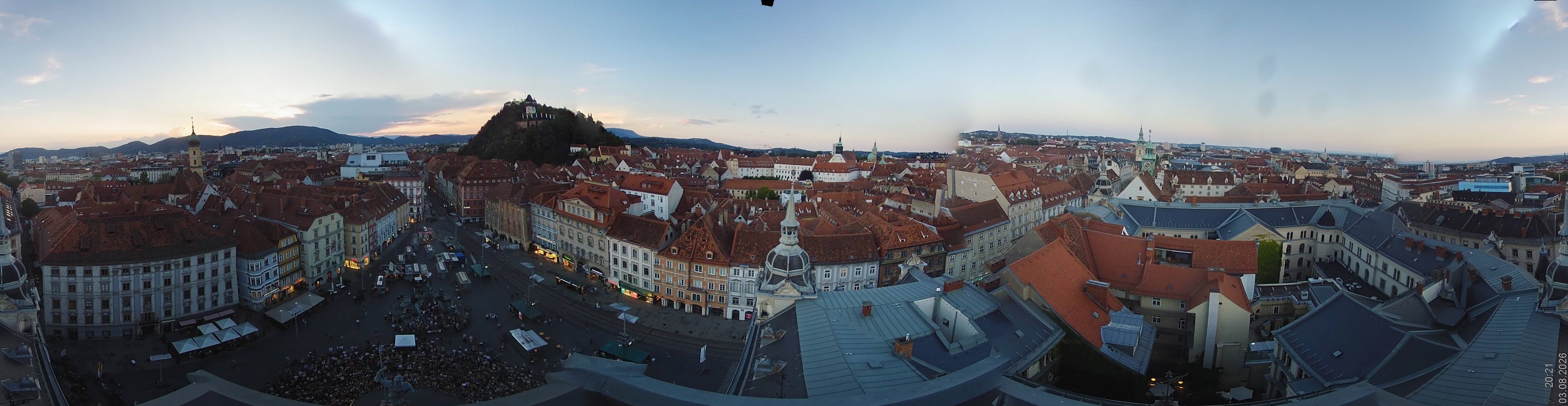 Archived image Webcam View of Graz