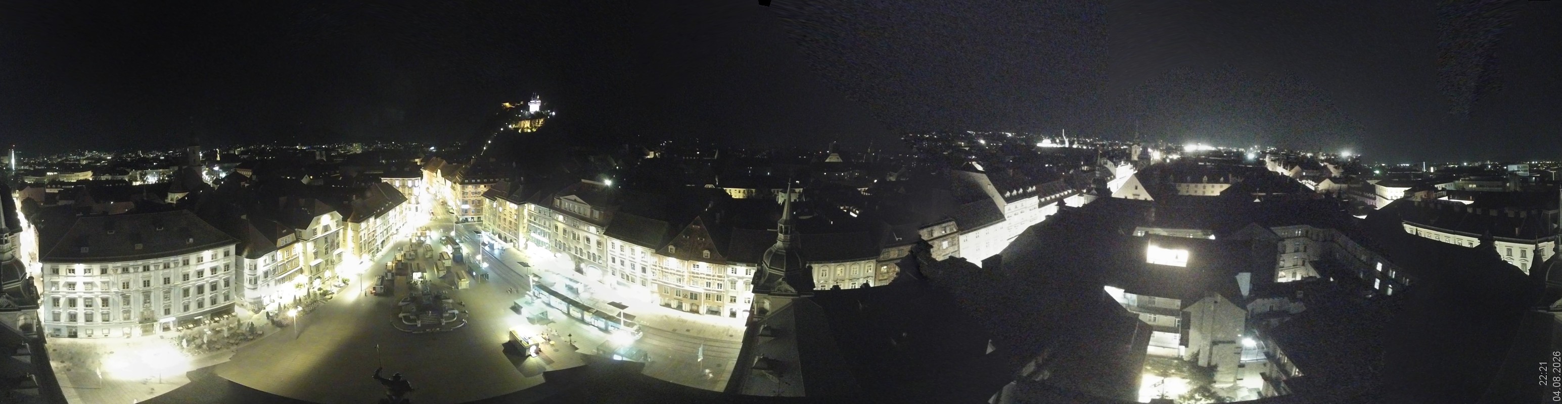 Archiv Foto Webcam Grazer Rathaus