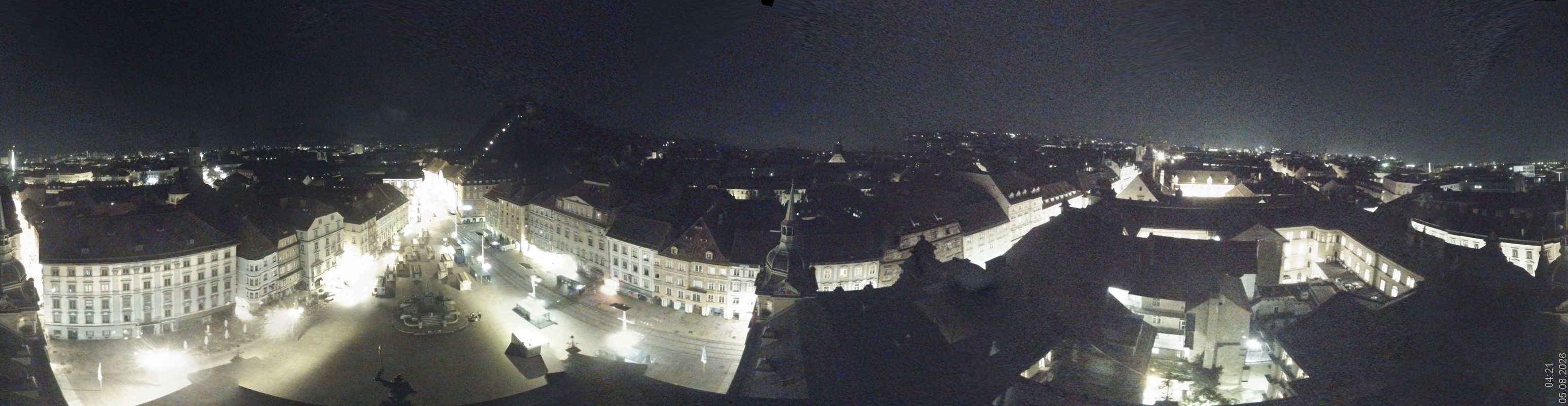 Archiv Foto Webcam Grazer Rathaus