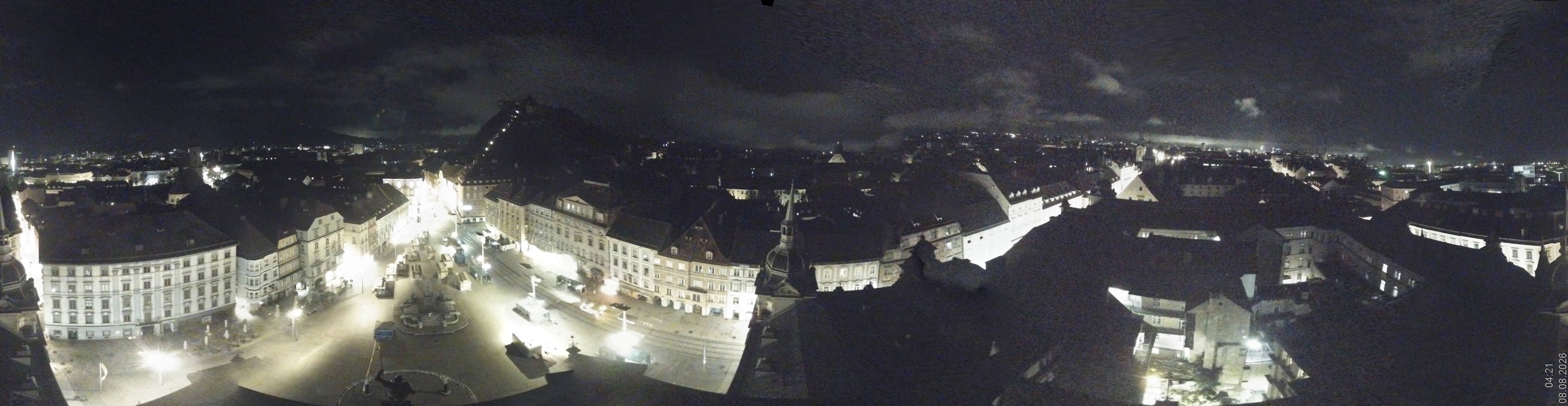 Archiv Foto Webcam Grazer Rathaus