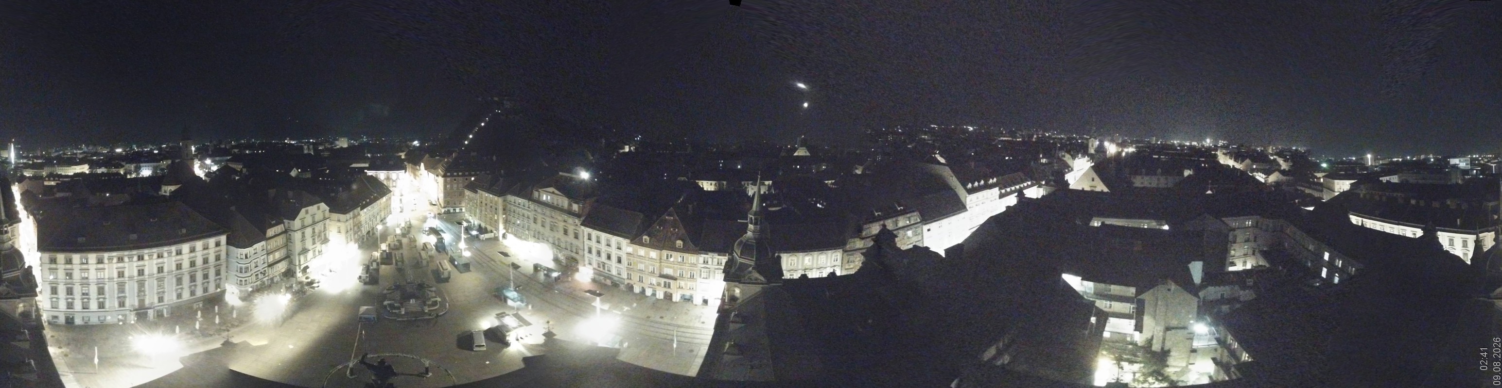 Archiv Foto Webcam Grazer Rathaus