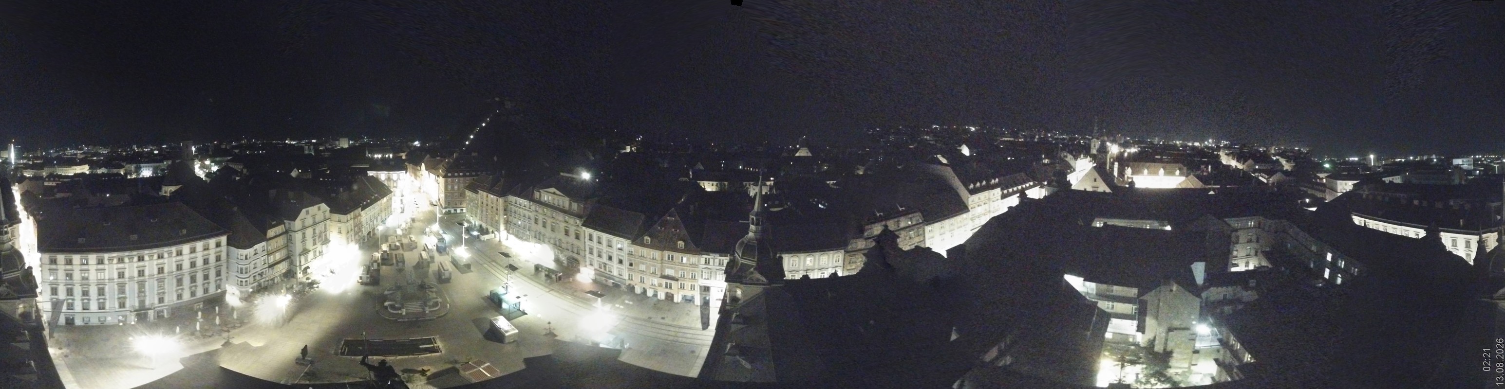 Archiv Foto Webcam Grazer Rathaus