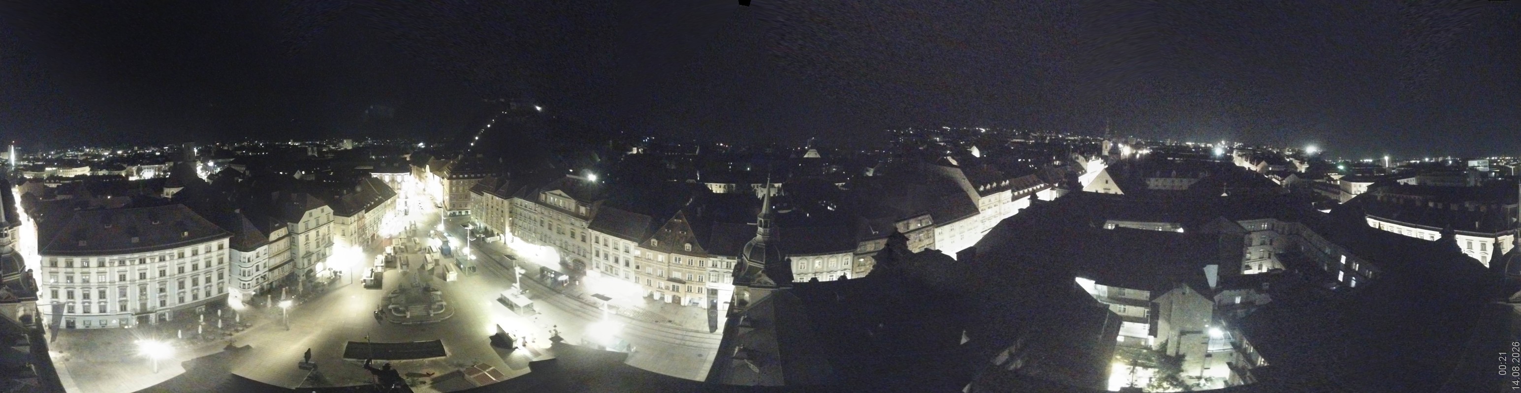 Archiv Foto Webcam Grazer Rathaus