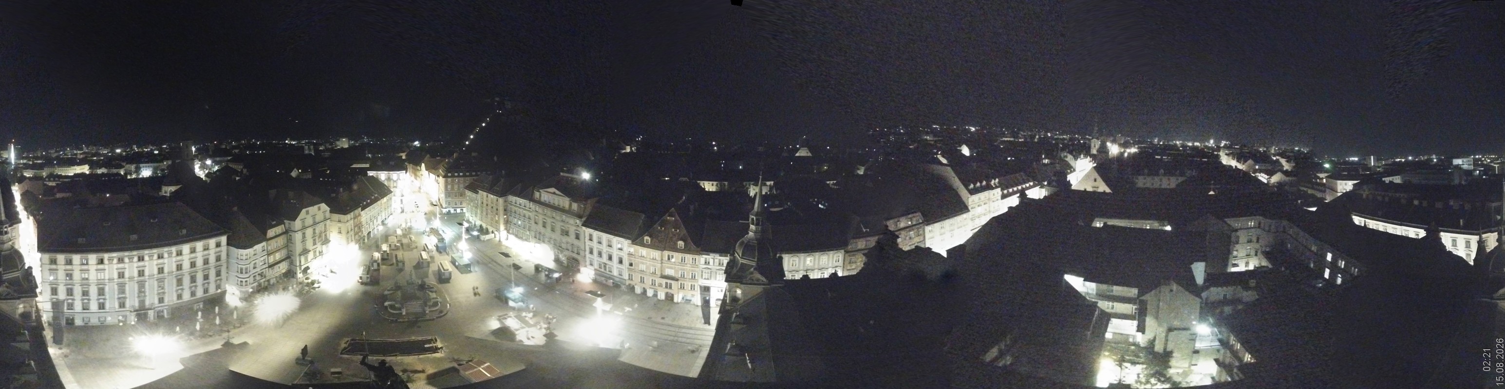 Archiv Foto Webcam Grazer Rathaus
