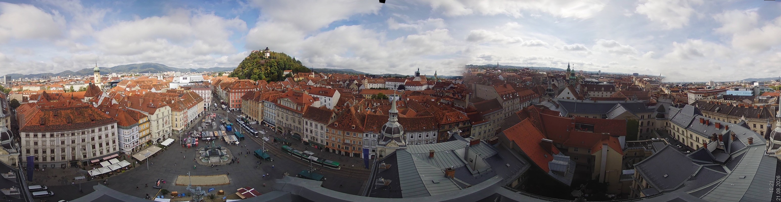 Archived image Webcam View of Graz