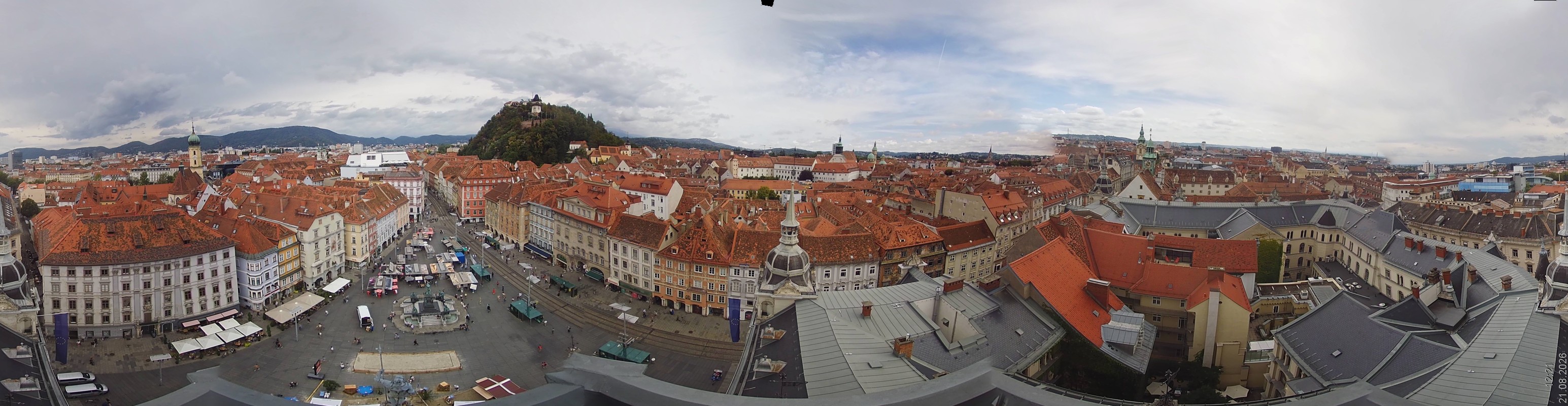 Archived image Webcam View of Graz