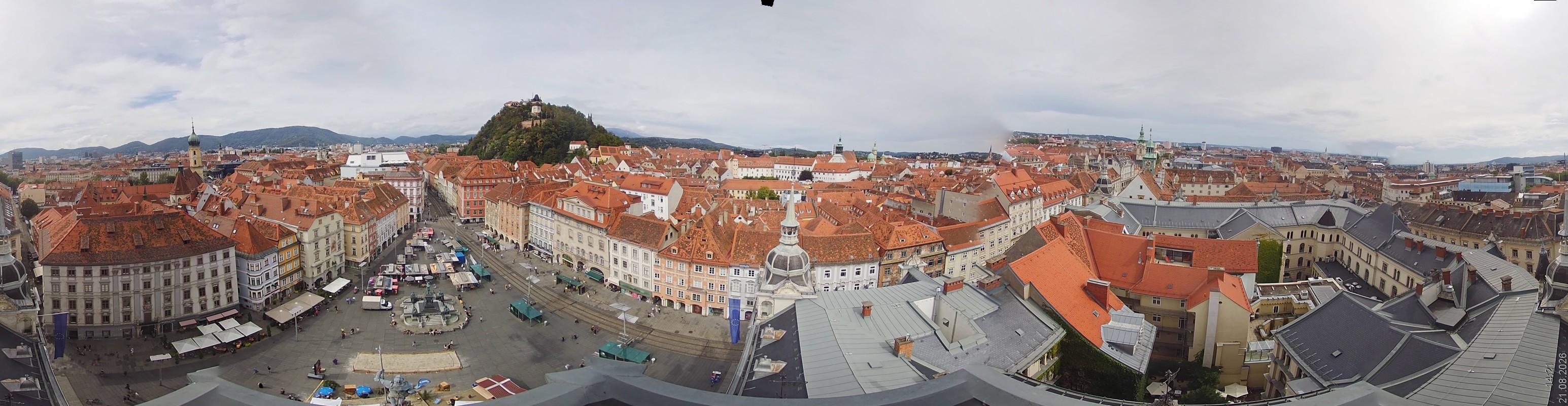 Archived image Webcam View of Graz