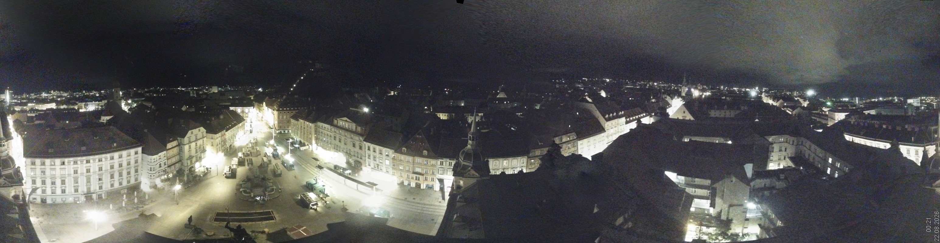 Archiv Foto Webcam Grazer Rathaus