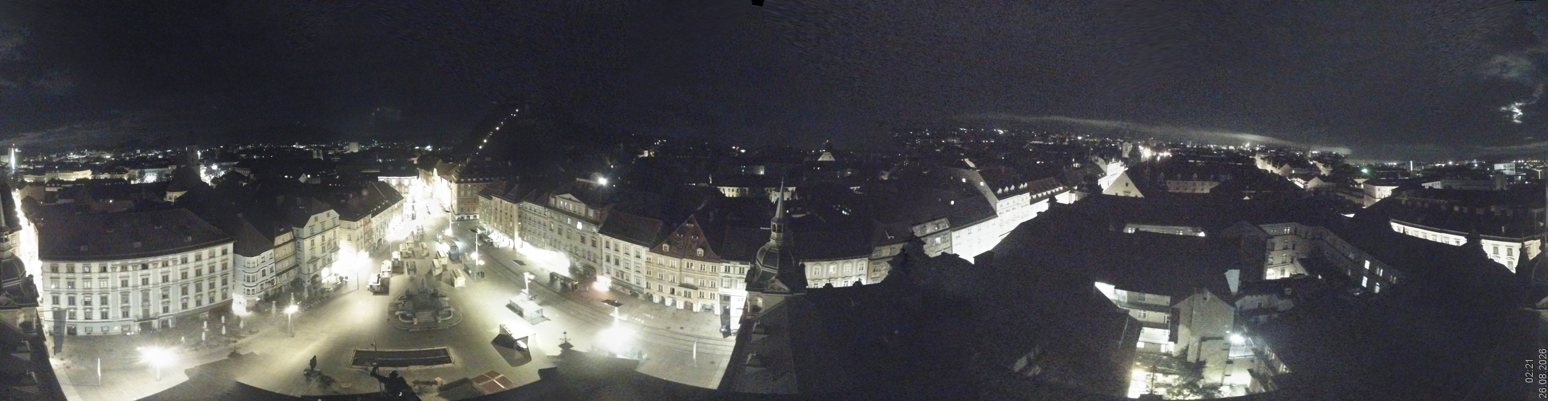 Archiv Foto Webcam Grazer Rathaus