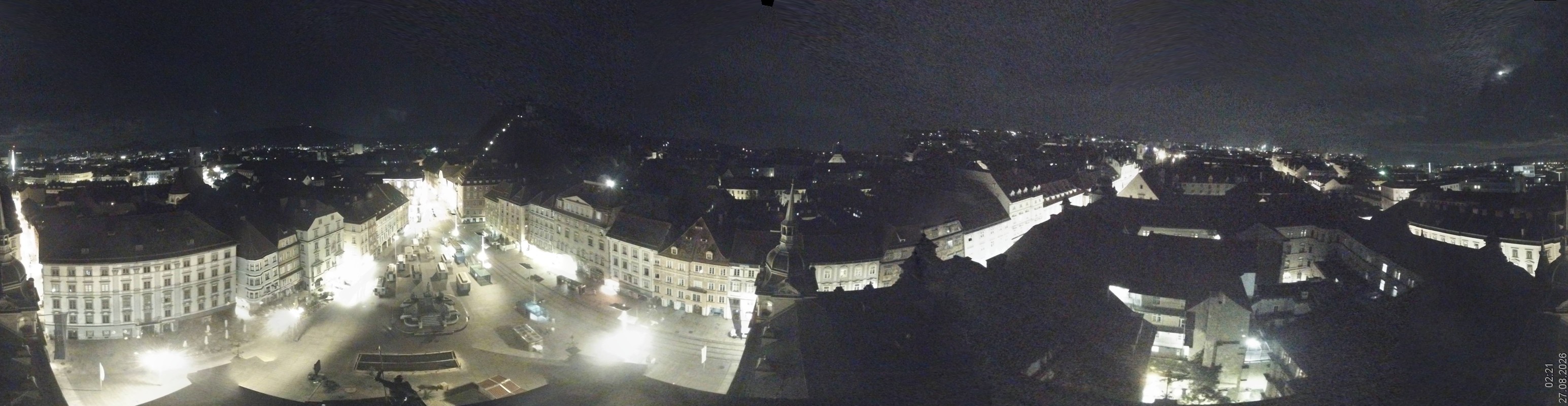 Archiv Foto Webcam Grazer Rathaus