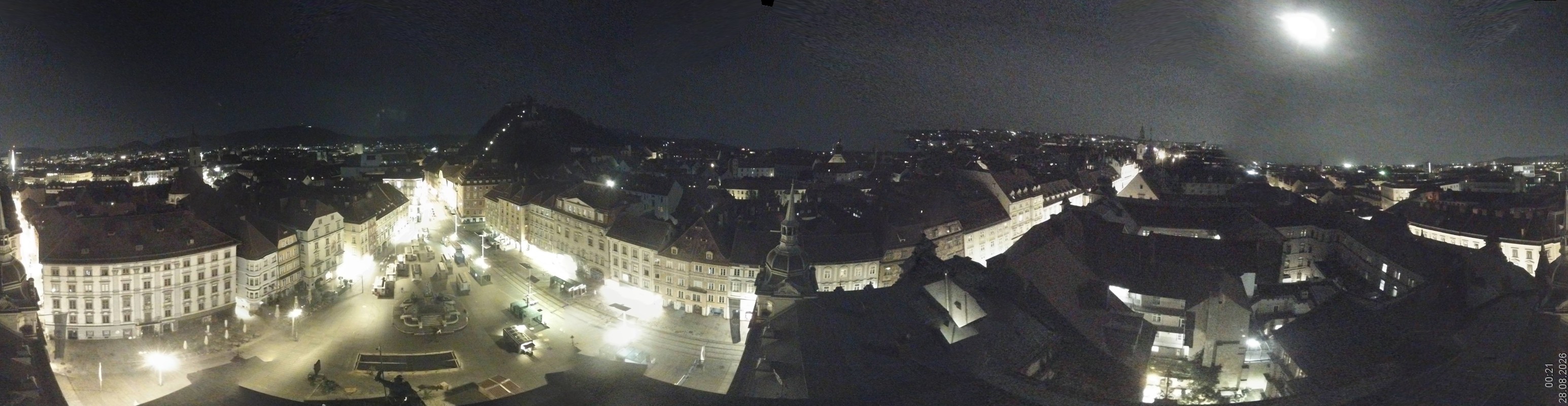 Archiv Foto Webcam Grazer Rathaus