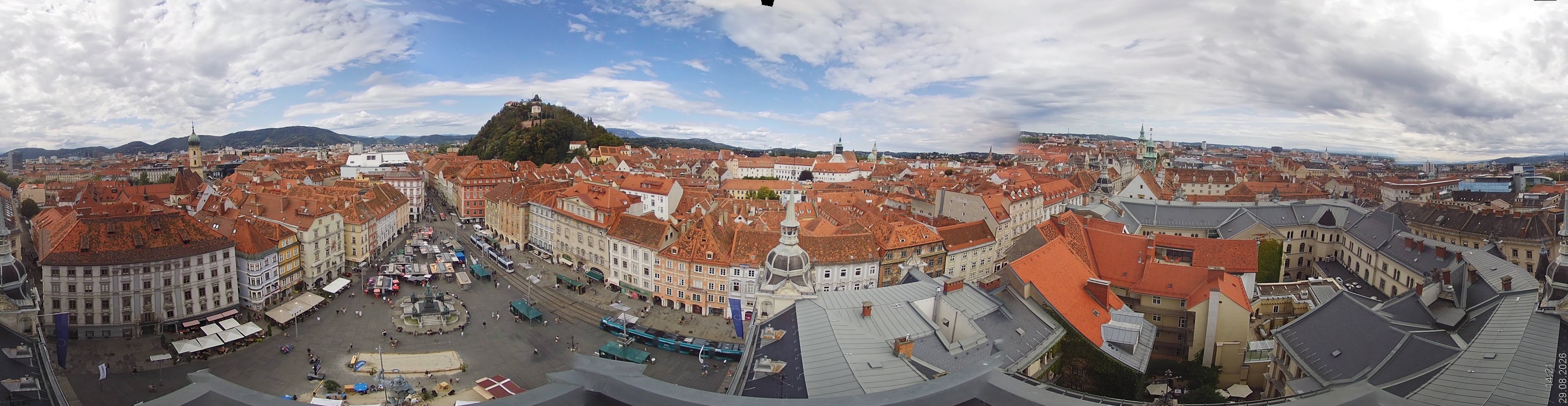 Archived image Webcam View of Graz