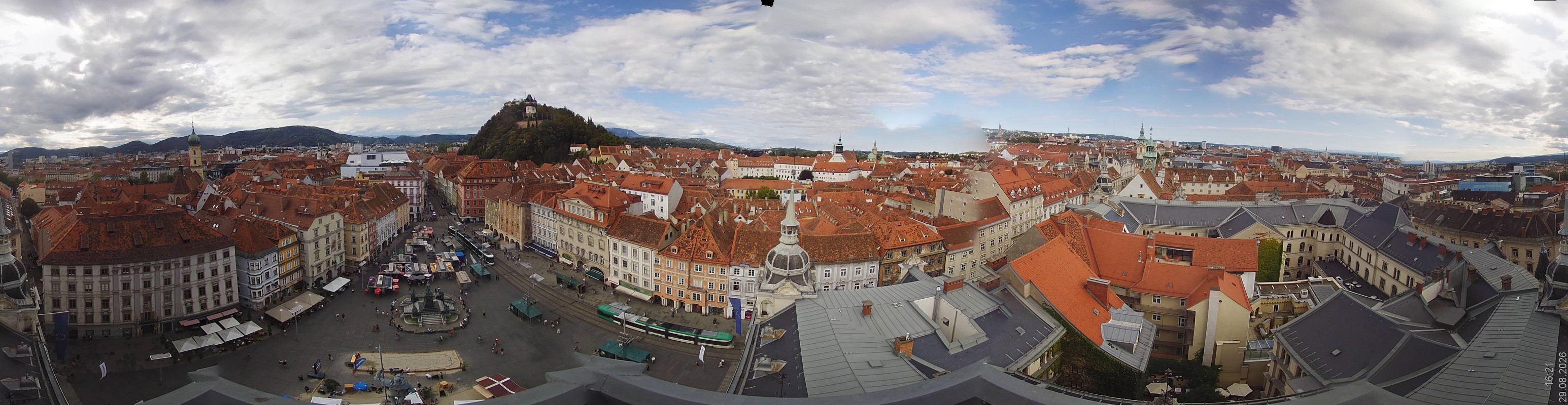 Archived image Webcam View of Graz