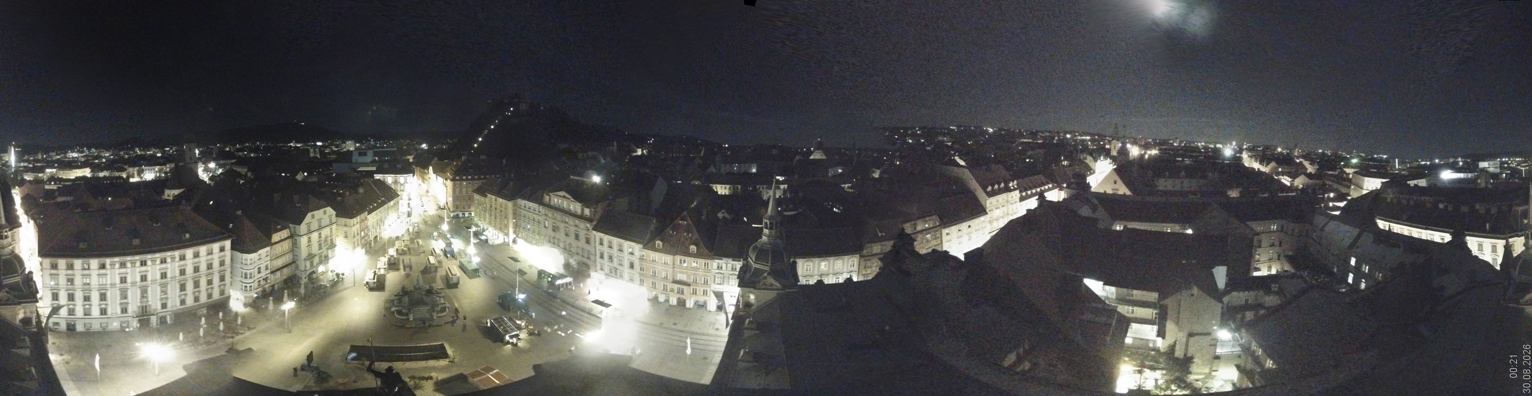 Archiv Foto Webcam Grazer Rathaus