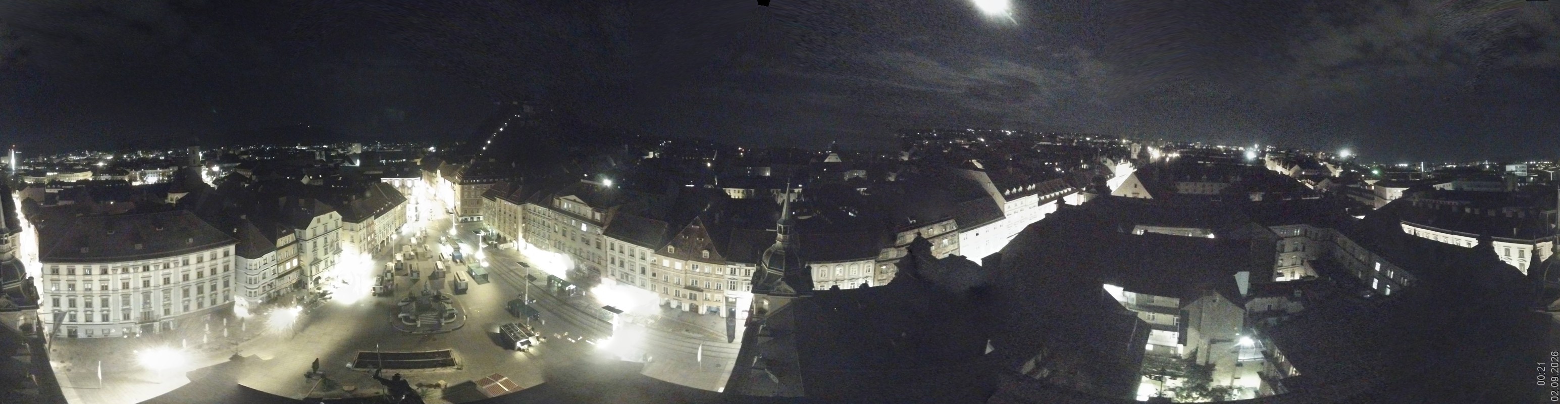 Archiv Foto Webcam Grazer Rathaus