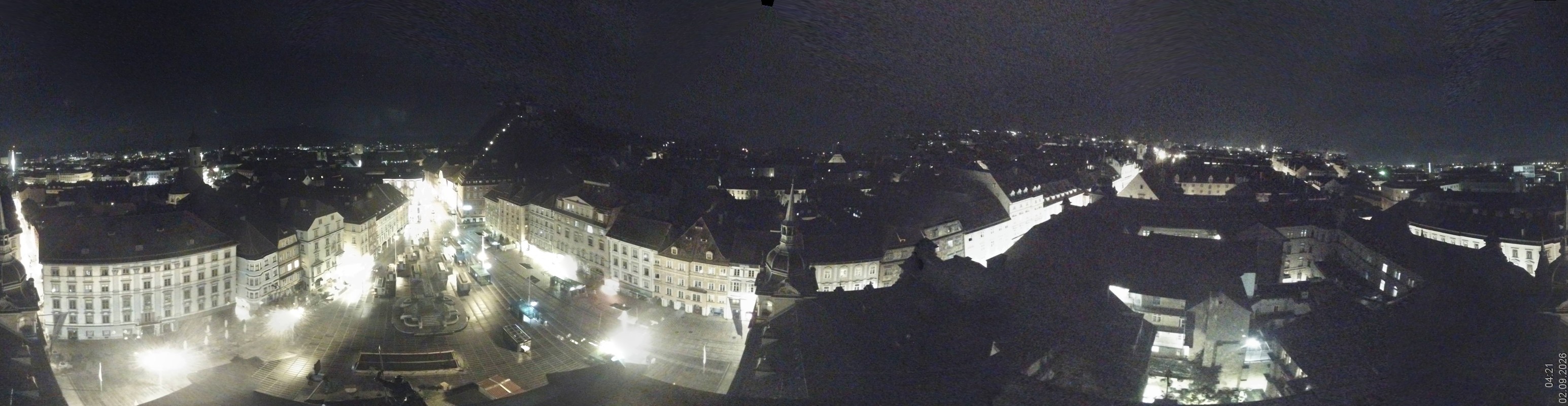 Archiv Foto Webcam Grazer Rathaus