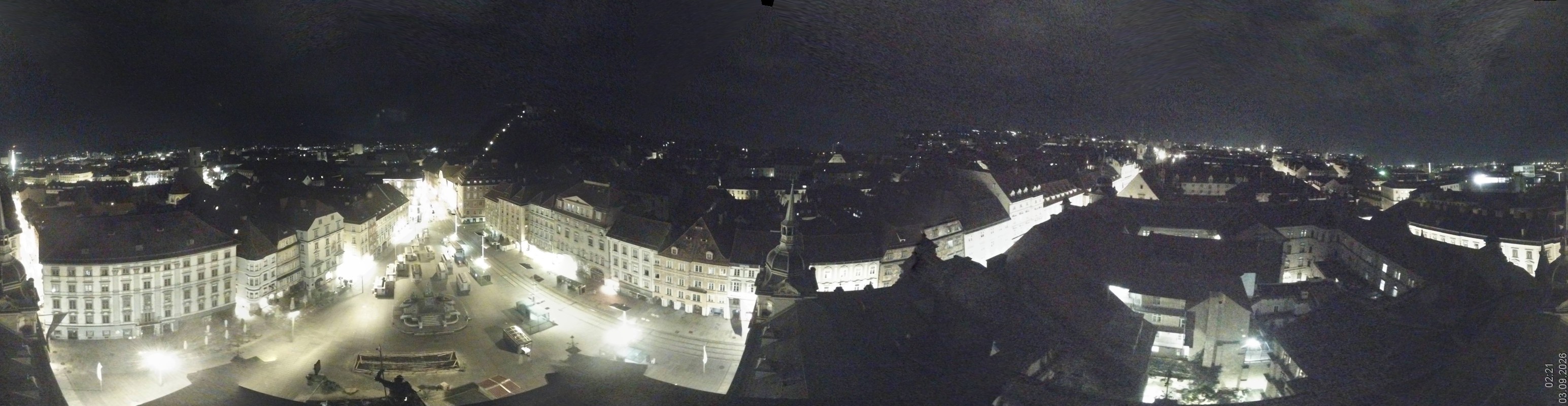 Archiv Foto Webcam Grazer Rathaus