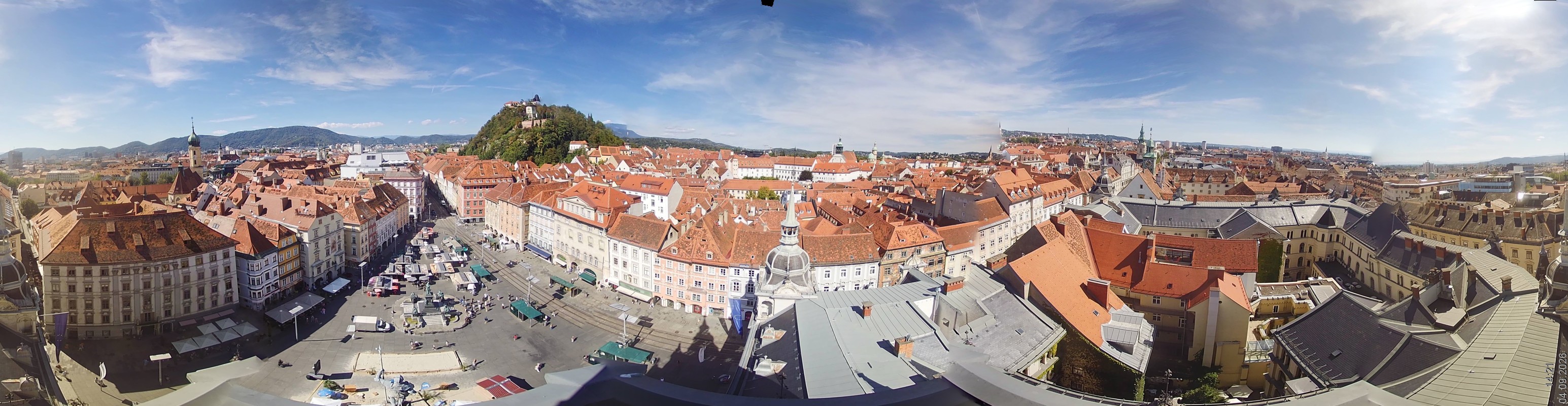 Archived image Webcam View of Graz