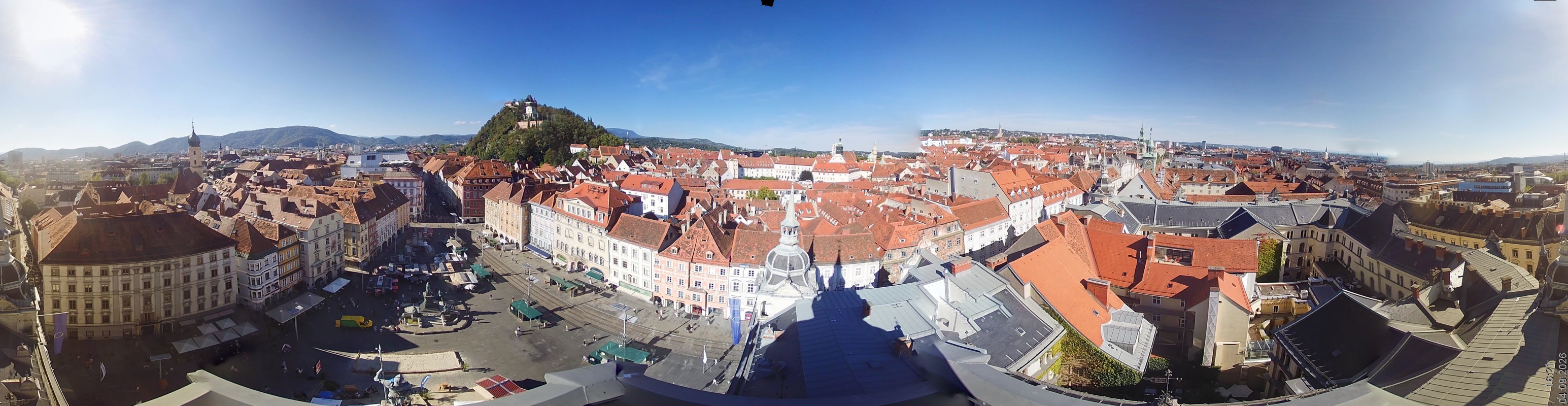 Archived image Webcam View of Graz