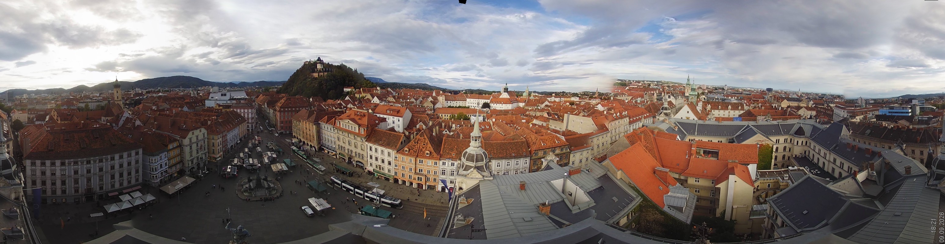 Archived image Webcam View of Graz