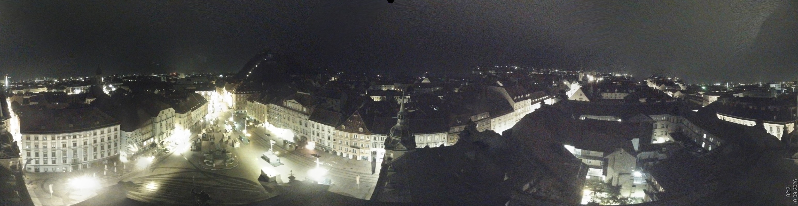 Archiv Foto Webcam Grazer Rathaus