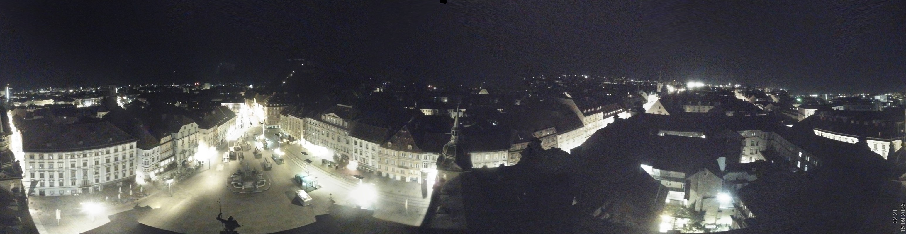Archiv Foto Webcam Grazer Rathaus
