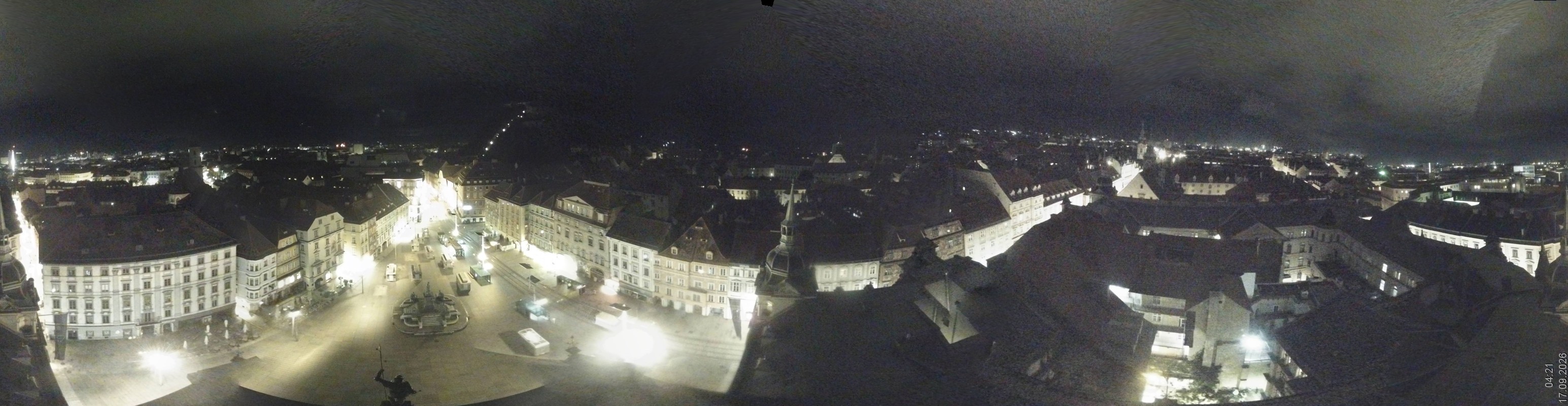 Archiv Foto Webcam Grazer Rathaus