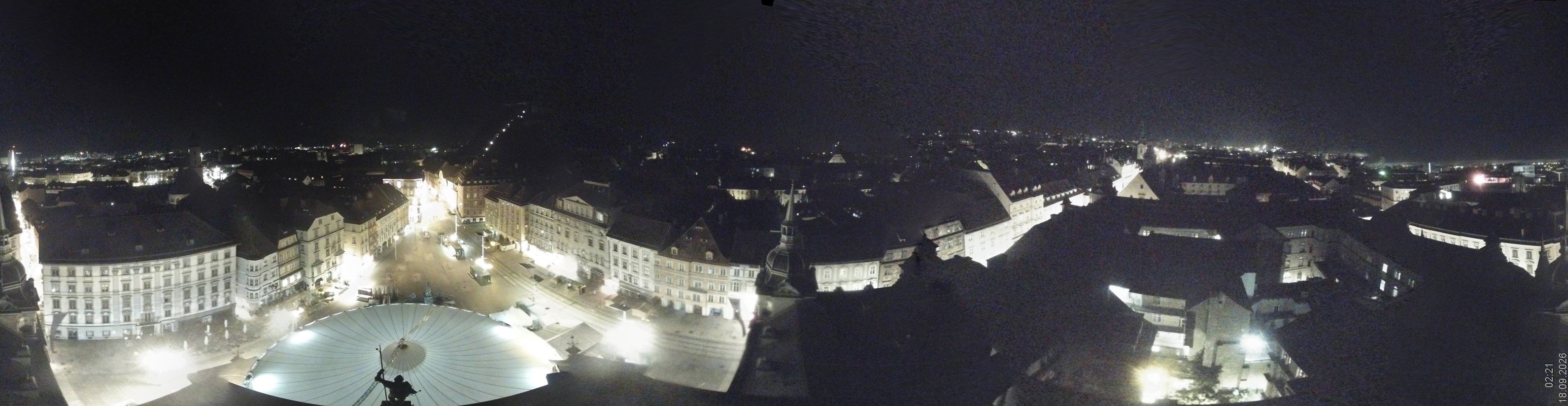 Archiv Foto Webcam Grazer Rathaus