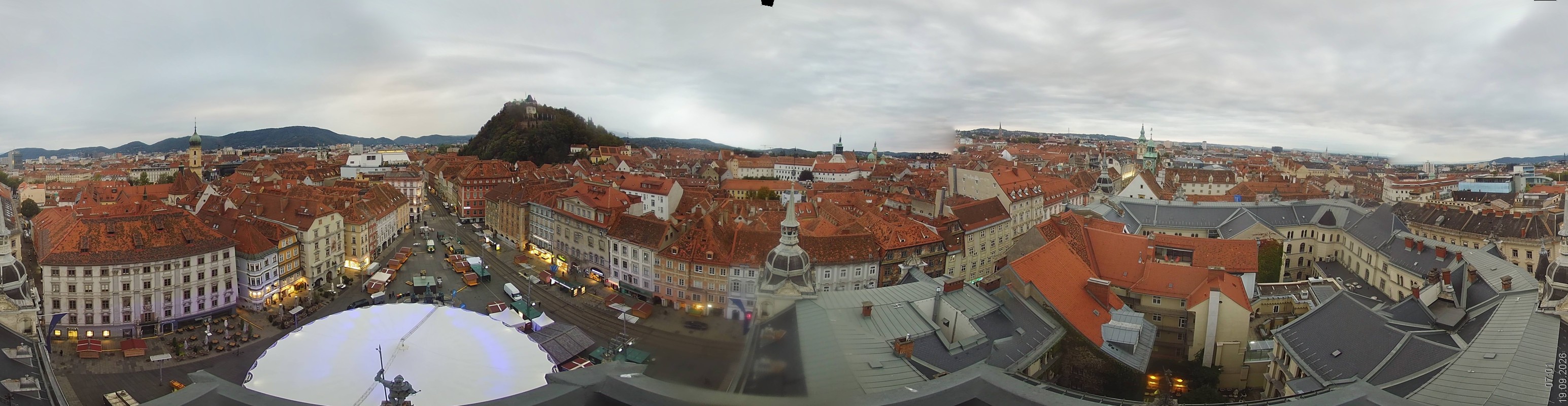 Archived image Webcam View of Graz