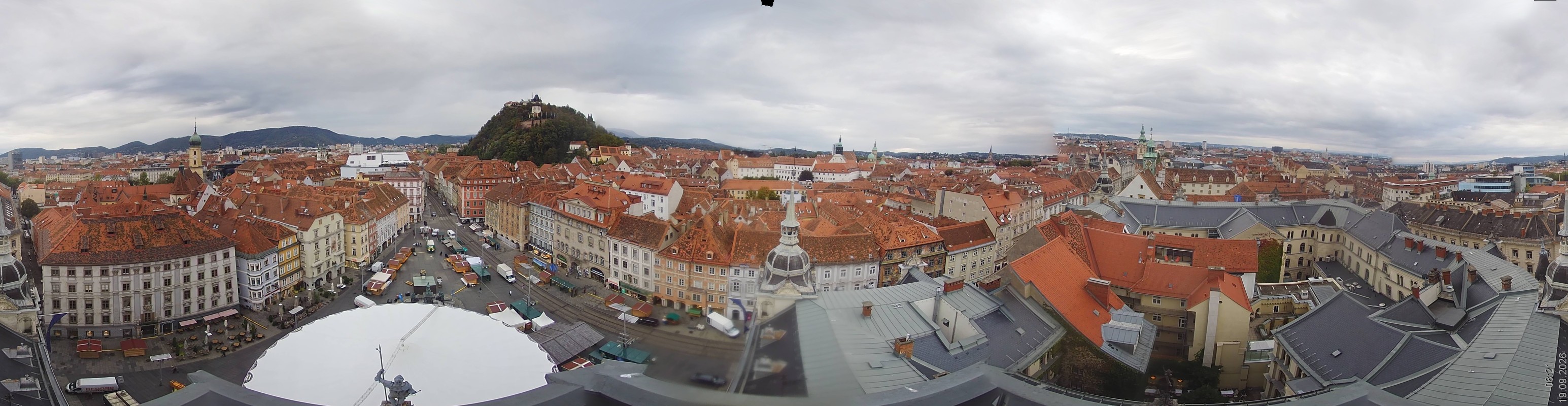 Archived image Webcam View of Graz