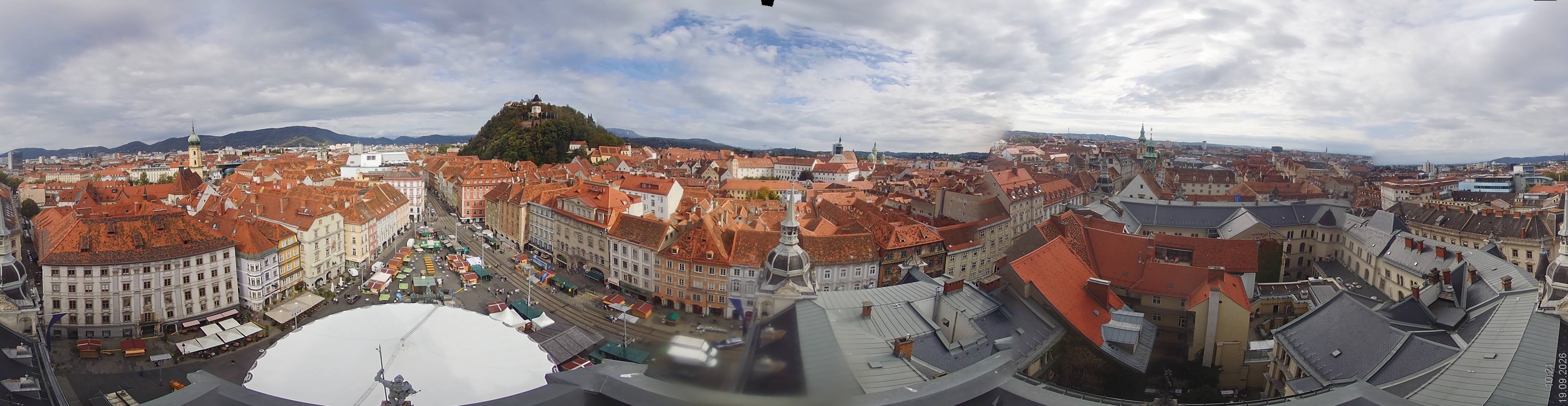 Archived image Webcam View of Graz