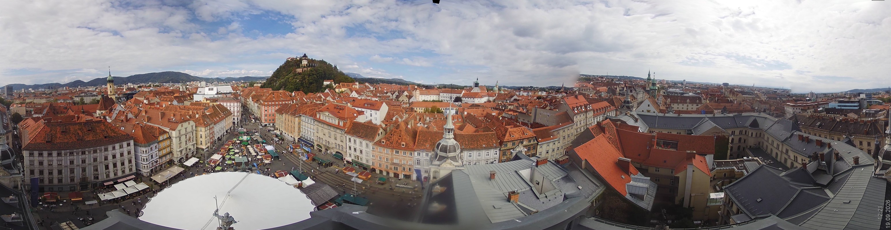 Archived image Webcam View of Graz