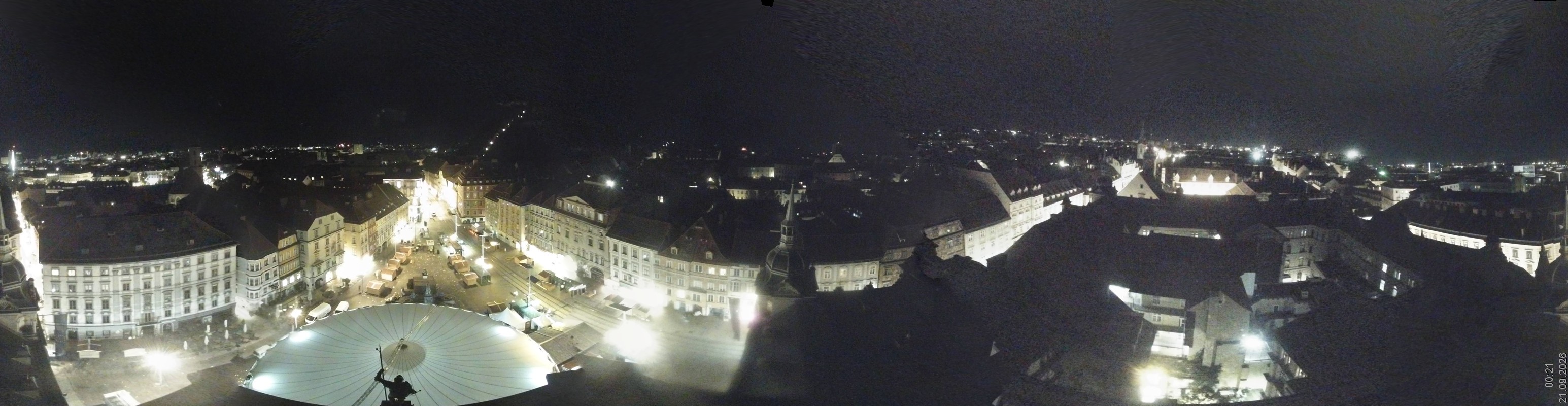 Archiv Foto Webcam Grazer Rathaus