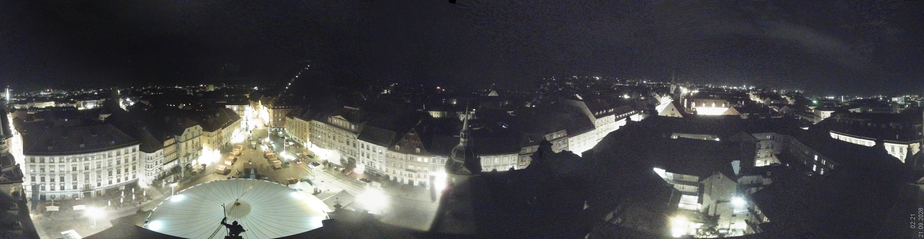 Archiv Foto Webcam Grazer Rathaus