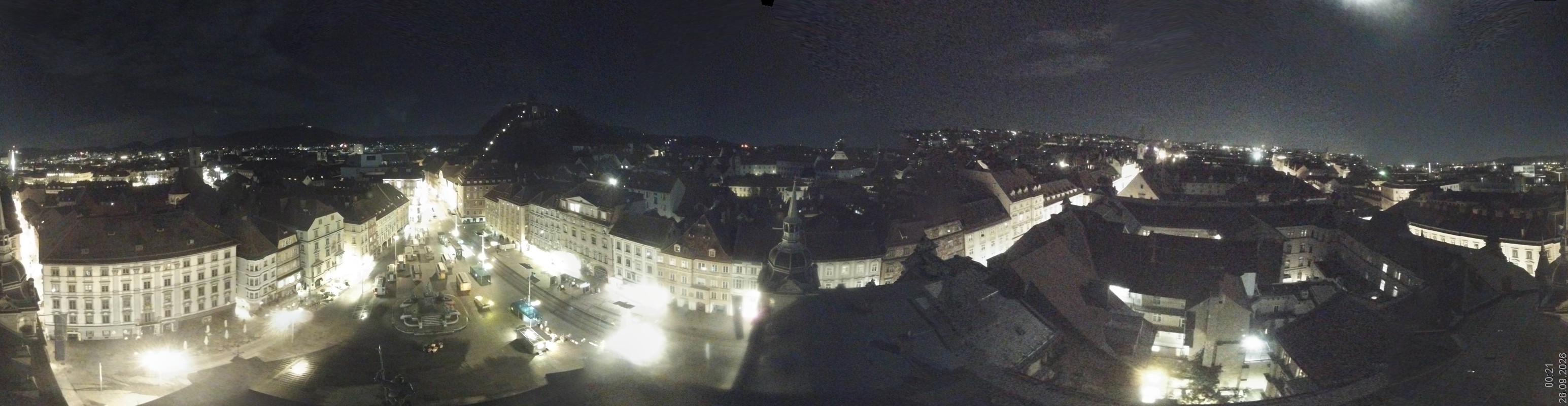 Archiv Foto Webcam Grazer Rathaus