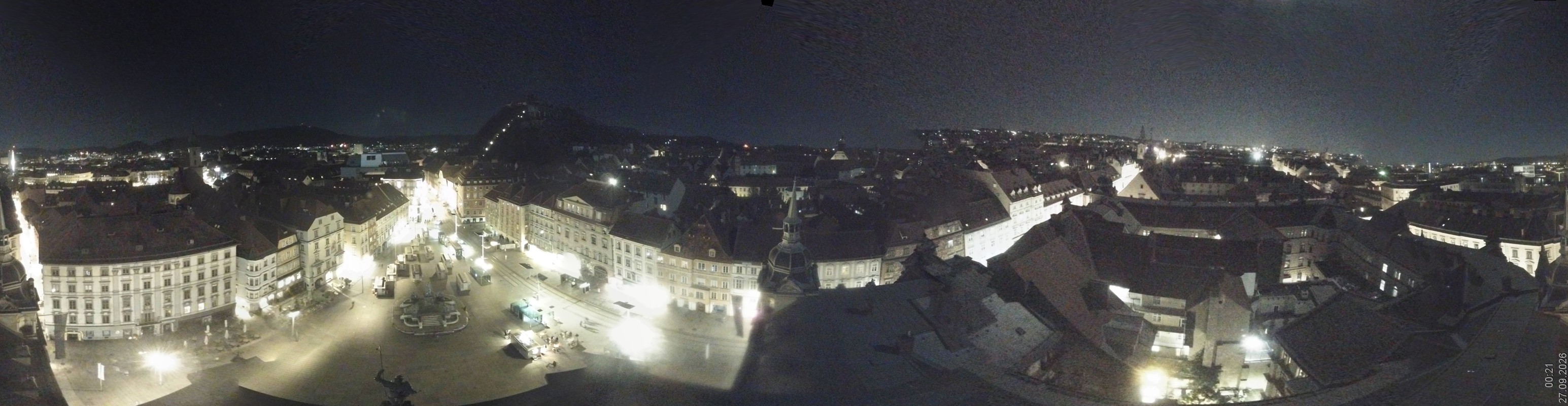 Archiv Foto Webcam Grazer Rathaus