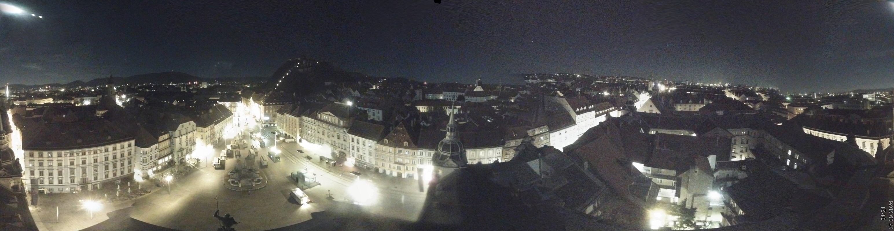 Archiv Foto Webcam Grazer Rathaus