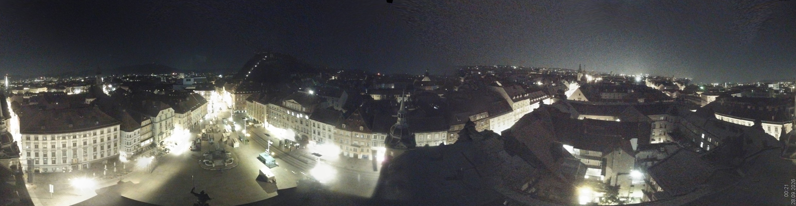 Archiv Foto Webcam Grazer Rathaus