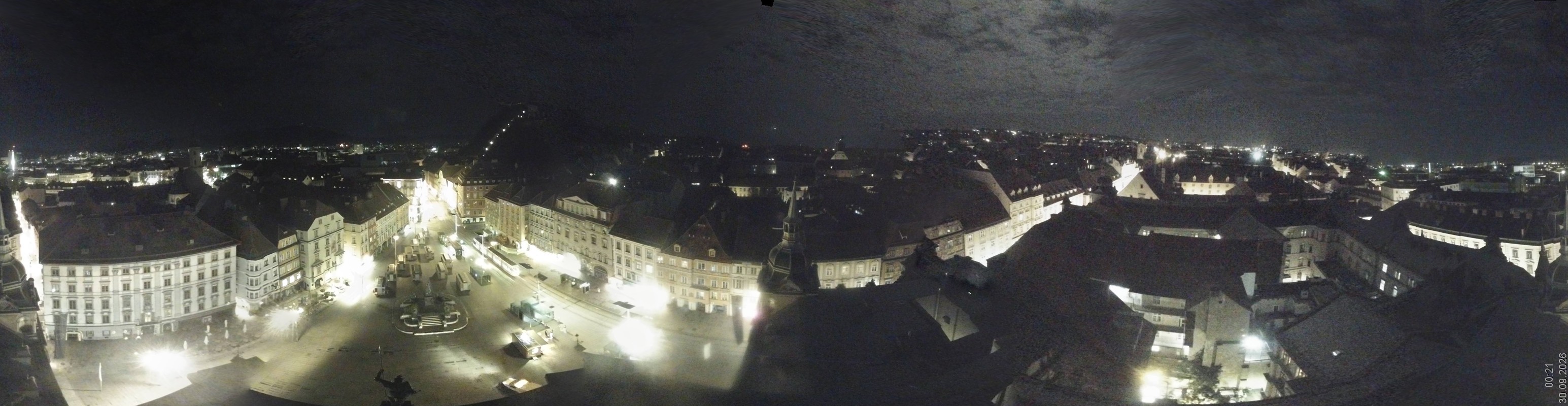 Archiv Foto Webcam Grazer Rathaus