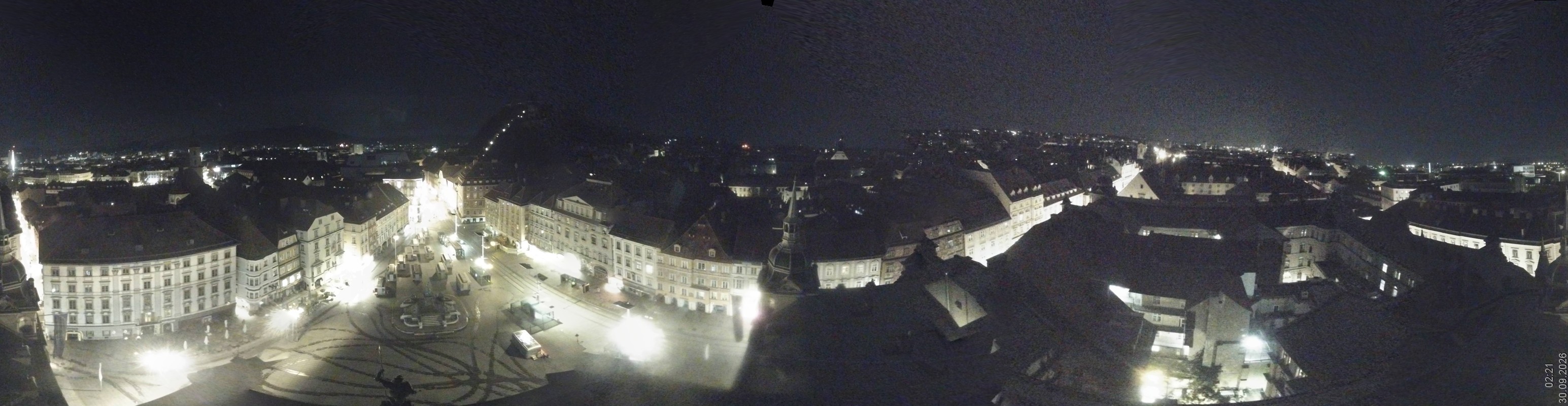 Archiv Foto Webcam Grazer Rathaus