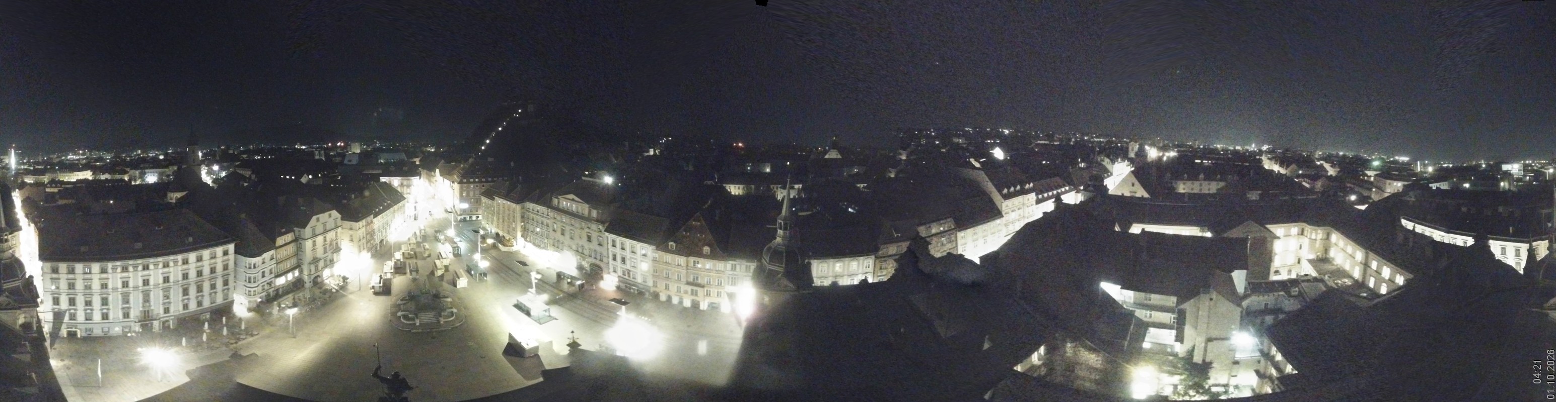 Archiv Foto Webcam Grazer Rathaus