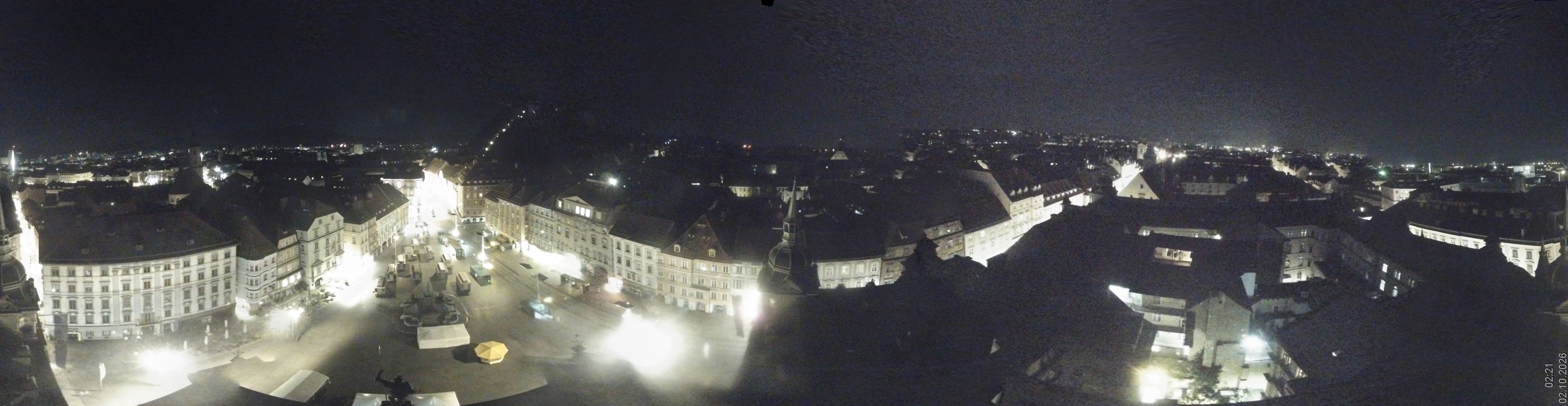 Archiv Foto Webcam Grazer Rathaus
