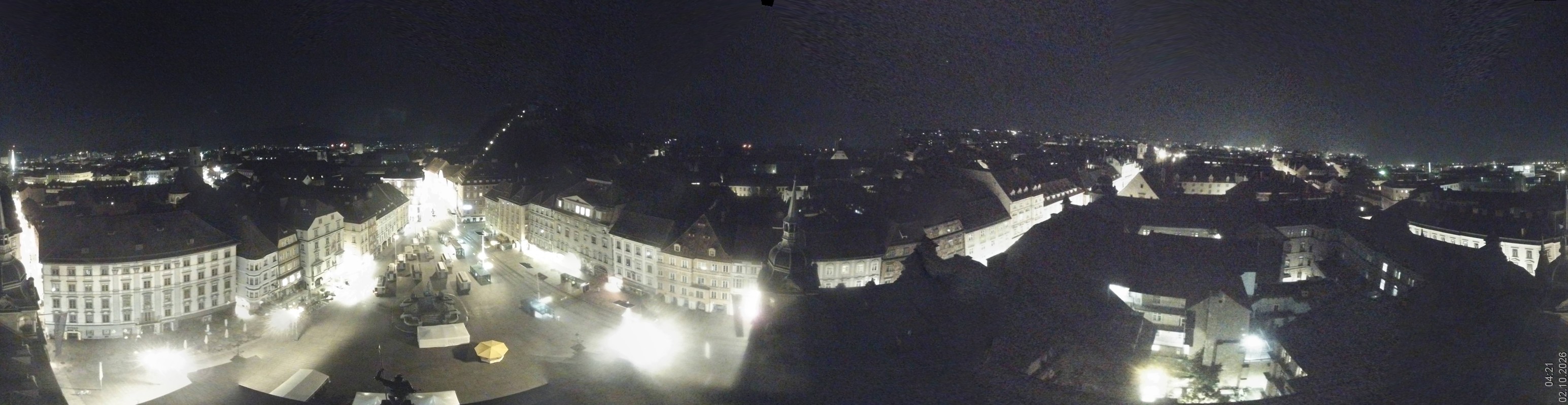 Archiv Foto Webcam Grazer Rathaus