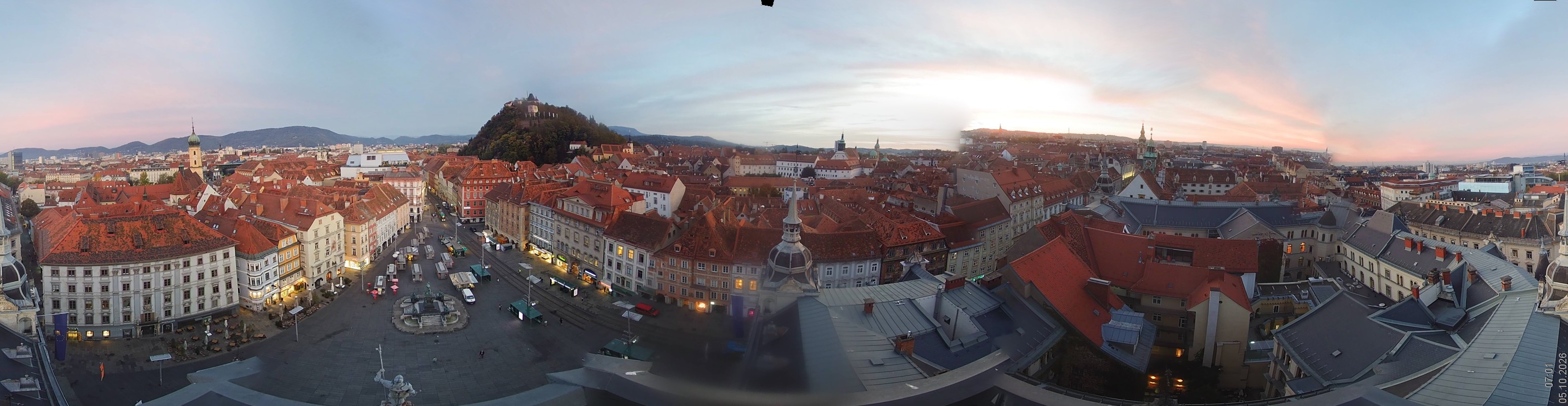 Archived image Webcam View of Graz